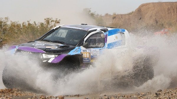 Notable paso del Desafío Ruta 40 por San Juan